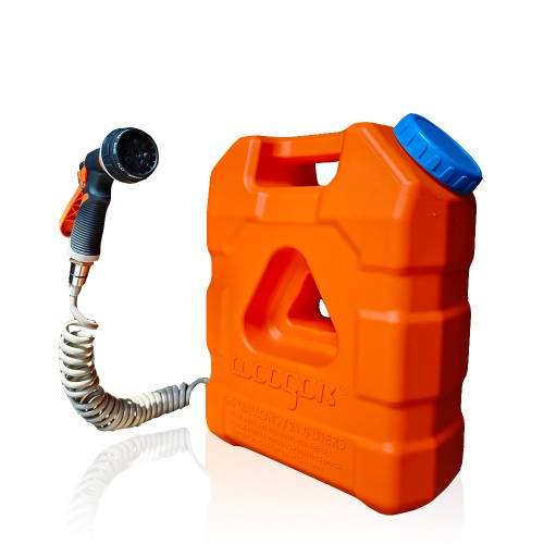 Канистра душ WOOGOK 21 литр для воды, оранжевая