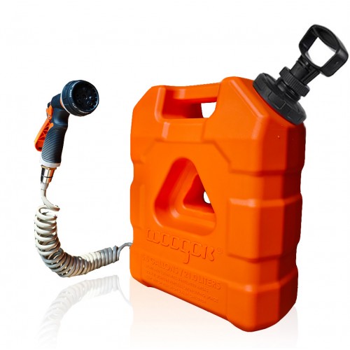Канистра душ WOOGOK 21 литр для воды, оранжевая
