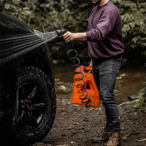 Канистра душ WOOGOK 21 литр для воды, оранжевая